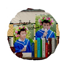 graduation, school life - Standard 15  Premium Round Cushion 