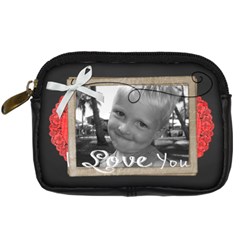 I Love you  - Digital Camera Leather Case