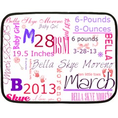 bELLAS bLANKET - Fleece Blanket (Mini)