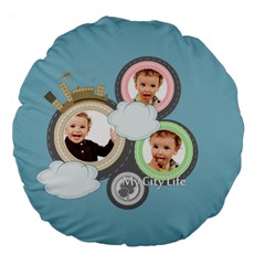 kids - Large 18  Premium Round Cushion 