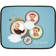 kids - Two Sides Fleece Blanket (Mini)