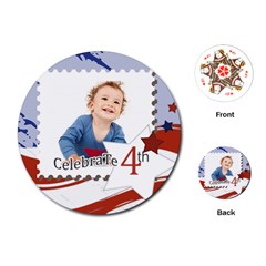 kids - Playing Cards Single Design (Round)