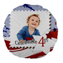 kids - Large 18  Premium Round Cushion 