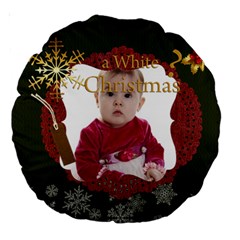 christmas - Large 18  Premium Round Cushion 