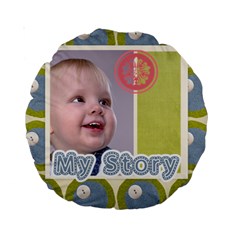 baby - Standard 15  Premium Round Cushion 