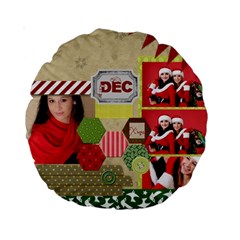 christmas - Standard 15  Premium Round Cushion 