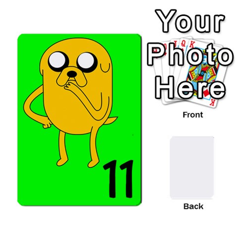 Ace Adventure Time By Dimas1972 Front - SpadeA