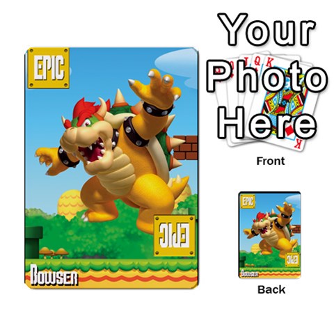 Super Mario Planning Poker Cards By Pek Front 51