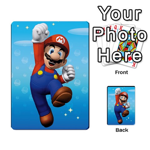 Super Mario Planning Poker Cards By Pek Front 53