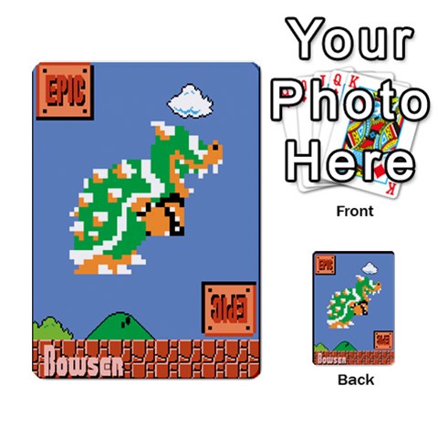Super Mario Planning Poker Cards By Pek Front 12
