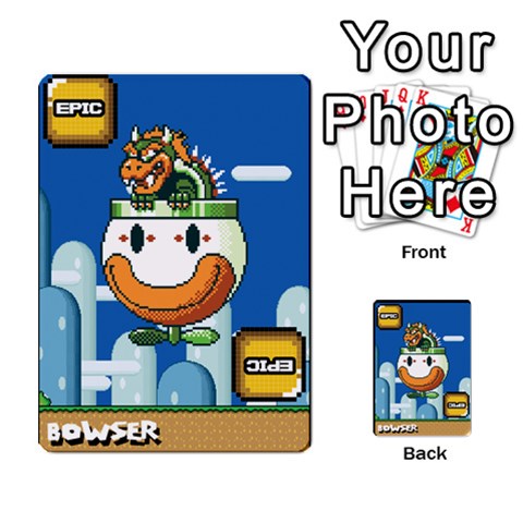 Super Mario Planning Poker Cards By Pek Front 25