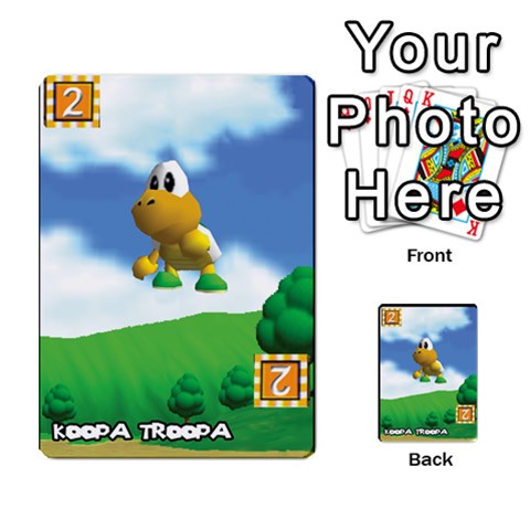 Super Mario Planning Poker Cards By Pek Front 30
