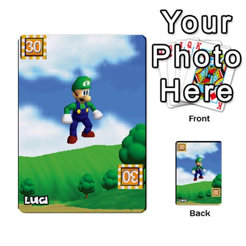 Super Mario Planning Poker Cards By Pek Front 36