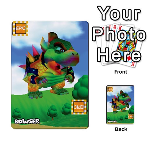 Super Mario Planning Poker Cards By Pek Front 38