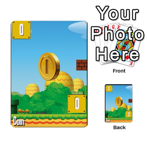 Super Mario Planning Poker Cards By Pek Front 40