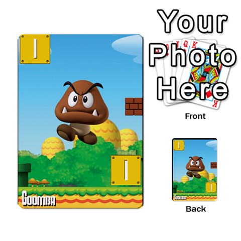 Super Mario Planning Poker Cards By Pek Front 42