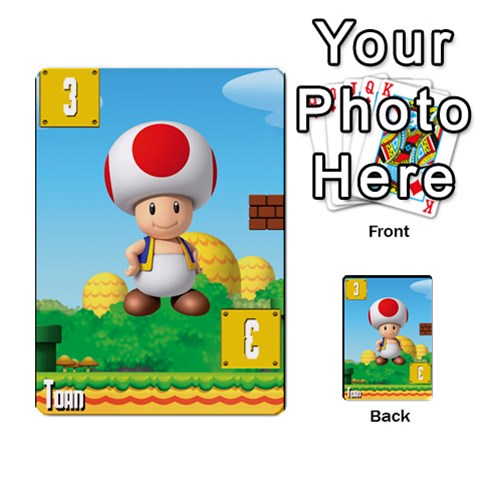 Super Mario Planning Poker Cards By Pek Front 44