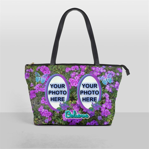  believe  Shoulder Handbag By Joy Johns Front