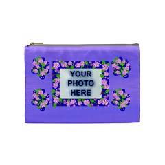 Lavender flower medium cosmetic bag - Cosmetic Bag (Medium) Lavender flower medium cosmetic bag - Cosmetic Bag (Medium)