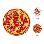 pizza - Playing Cards Single Design (Round)