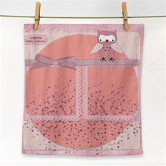 Baby Girl Face Towel