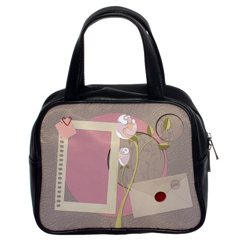 Love Letters And Roses Handbag By Zornitza Front