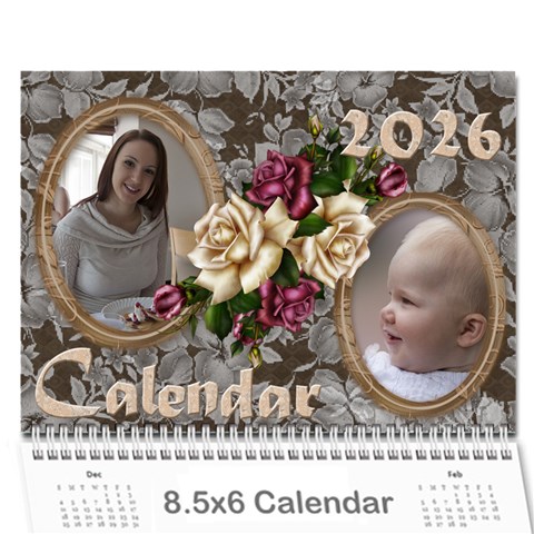 Coffee Country Wall Calendar (any Year) 2024 8 5x6 By Deborah Cover