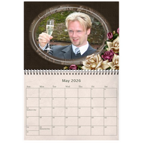 Coffee Country Wall Calendar (any Year) 2026 8 5x6 By Deborah May 2026