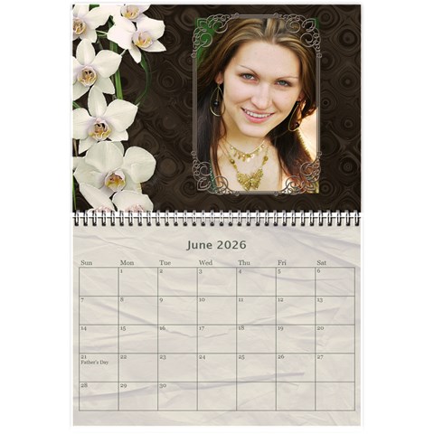 Coffee Country Wall Calendar (any Year) 2026 8 5x6 By Deborah Jun 2026