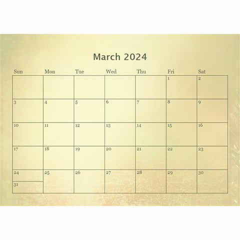 Coffee Country Wall Calendar (any Year) 2024 8 5x6 By Deborah Jun 2024