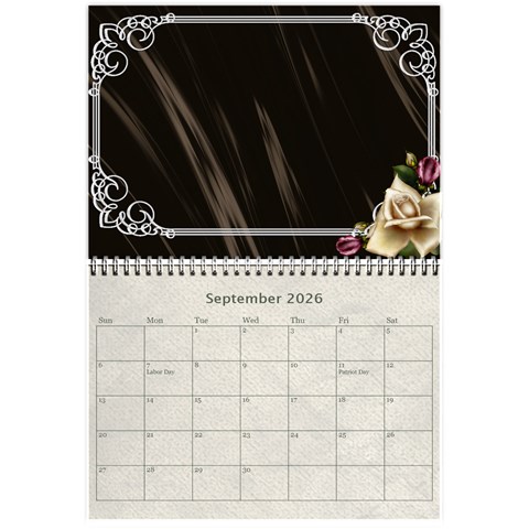 Coffee Country Wall Calendar (any Year) 2026 8 5x6 By Deborah Sep 2026