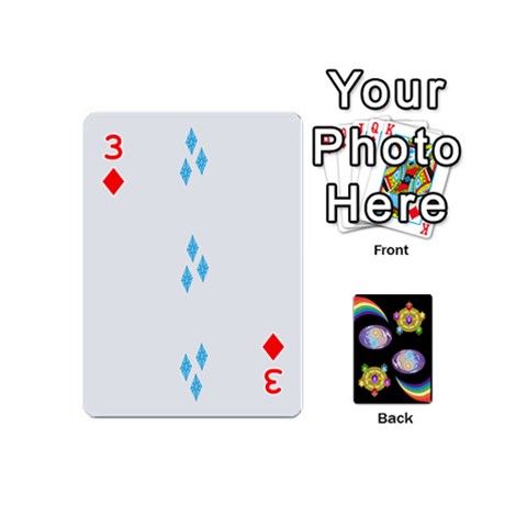 Pony Cards 1 (with Pips) By Aaron Front - Diamond3