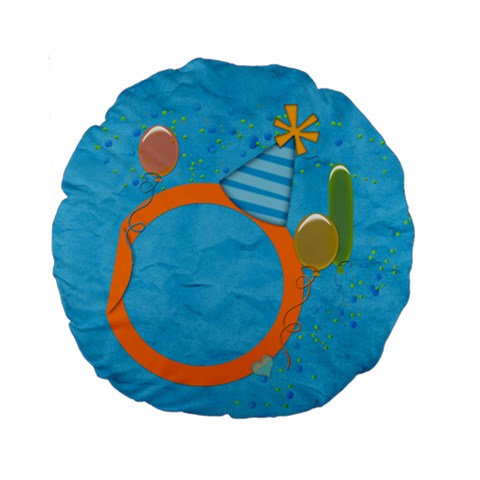 Boy`s Party 15  Cushion By Zornitza Front