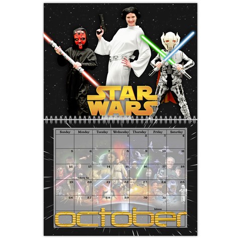 2014 Calendar By Jami Malcolm Oct 2014