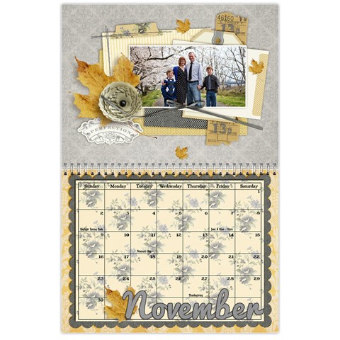 2014 Calendar By Jami Malcolm Nov 2014