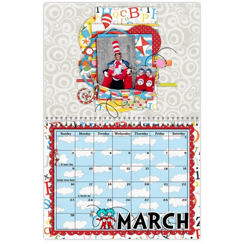 2014 Calendar By Jami Malcolm Mar 2014