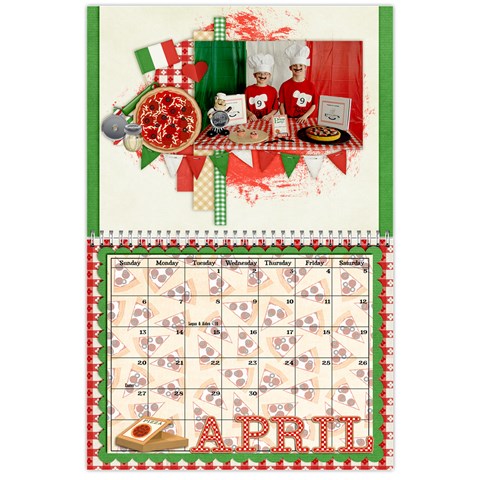 2014 Calendar By Jami Malcolm Apr 2014