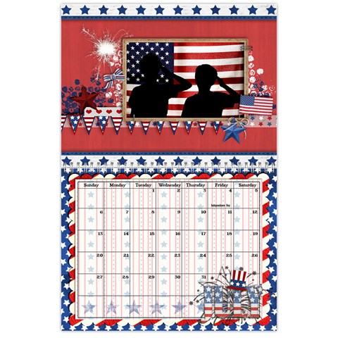 2014 Calendar By Jami Malcolm Jul 2014