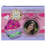 Any Time is Cupcake Time cosmetic bag - Cosmetic Bag (XXXL)