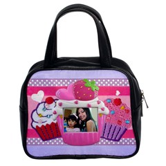 cupcake frames purse - Classic Handbag (Two Sides)