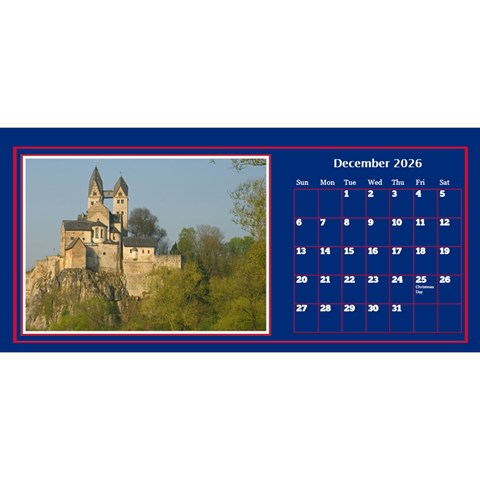 My Little Perfect Desktop Calendar 11x5 By Deborah Dec 2026