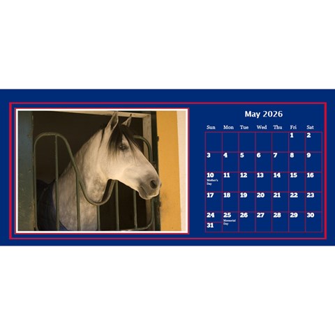 My Little Perfect Desktop Calendar 11x5 By Deborah May 2026
