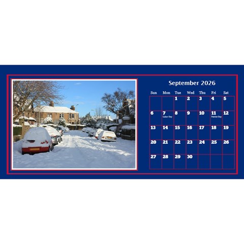 My Little Perfect Desktop Calendar 11x5 By Deborah Sep 2026