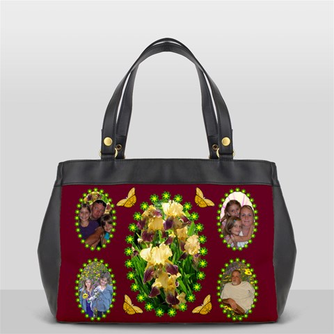 Iris 2 Sided Office Bag By Joy Johns Back