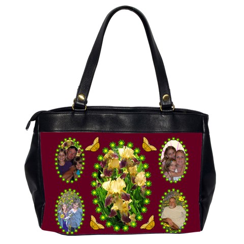 Iris 2 Sided Office Bag By Joy Johns Back