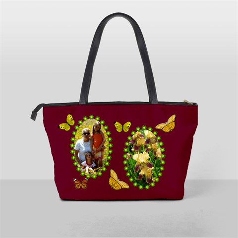 Golden Iris Shoulder Bag By Joy Johns Back