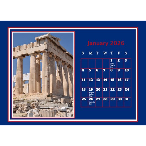 My Little Perfect Desktop Calendar (8 5x6) By Deborah Jan 2026