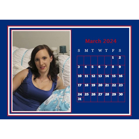 My Little Perfect Desktop Calendar (8 5x6) By Deborah Mar 2024