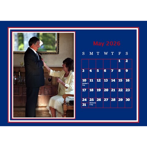 My Little Perfect Desktop Calendar (8 5x6) By Deborah May 2026