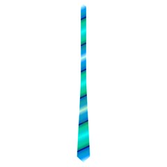 blue green tie - Necktie (One Side)